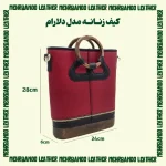 کیف چرم زنانه مدل دلارام - تصویر 2