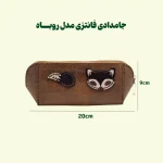 جامدادی چرم طبیعی طرح روباه - تصویر 7